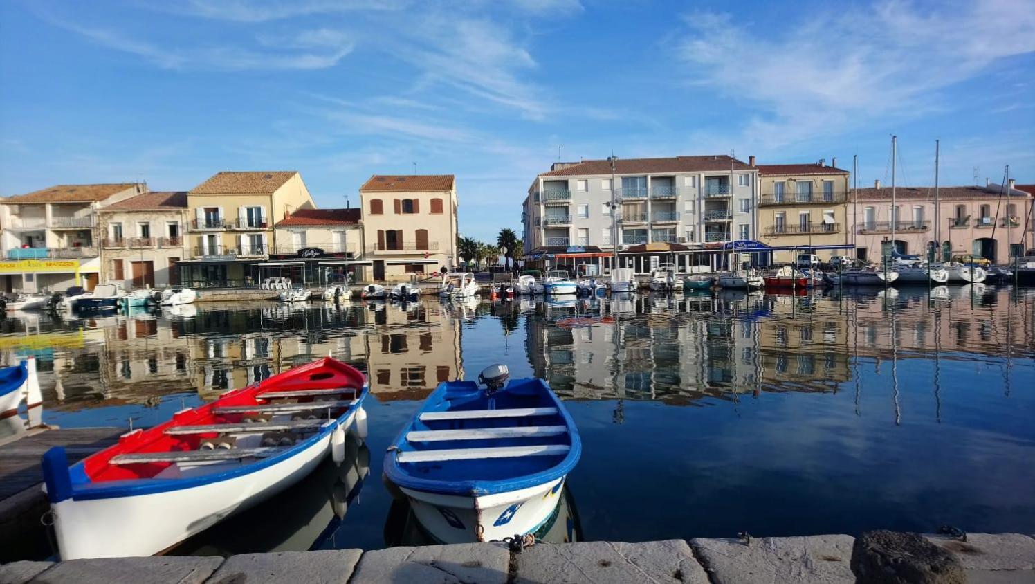 Le Vent Dans Les Voiles - Appartement Classe 4 Etoiles Mèze المظهر الخارجي الصورة
